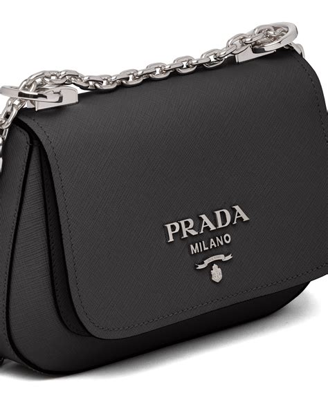 prada sidonie saffiano leather shoulder bag|Prada saffiano shoulder bag review.